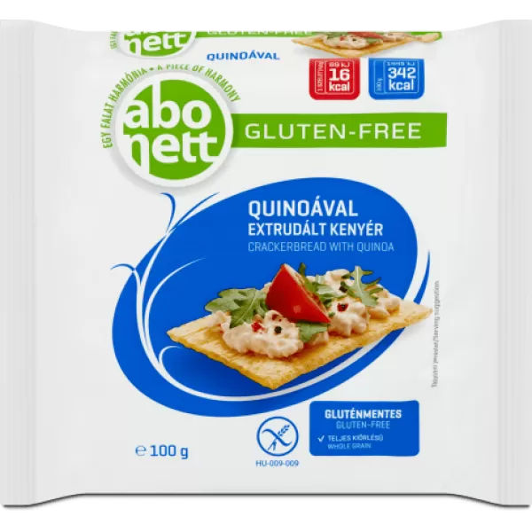 Abonett Extrudált kenyér quinoával gluténmentes 100 g