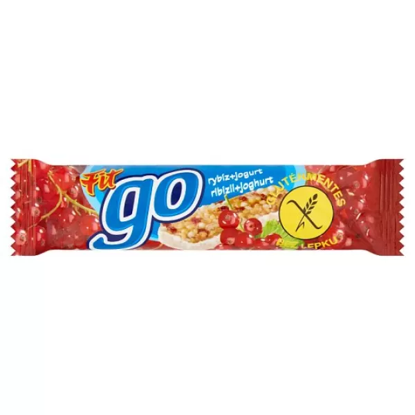 Fit Go gluténmentes müzliszelet ribizli-joghurt 23 g
