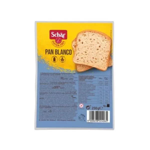 Schar Gluténmentes kenyér pan blanco 250 g