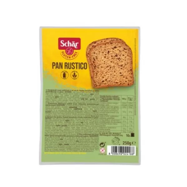 Gluténmentes kenyér pan rustico 250 g