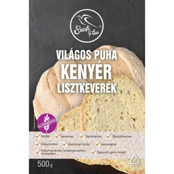 Free világos puha kenyér lisztkeverék 500 g