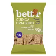 Bio vegán gluténmentes quinoa kréker bazsalikom&paradicsom 100 g