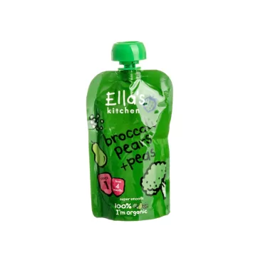 Kitchen brokkoli körte borsó bio bébiétel 120 g