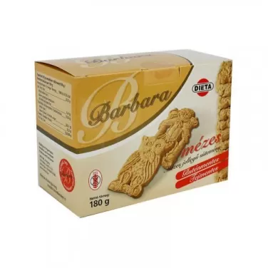 Gluténmentes barbara mese mézes sima 180g
