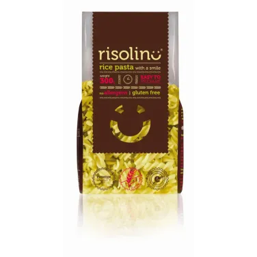 Gluténmentes risolino rizstészta fusilli 300g