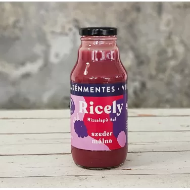 Gluténmentes valoryz ricely rizsital szeder-málna 330ml