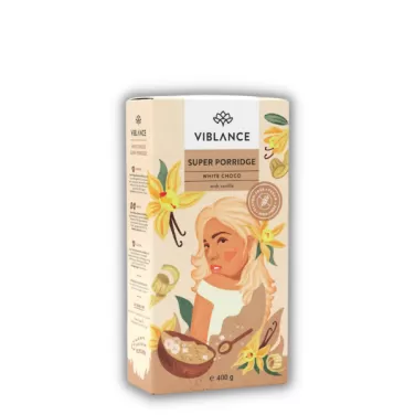 Gluténmentes viblance white choco szuperkása 400g